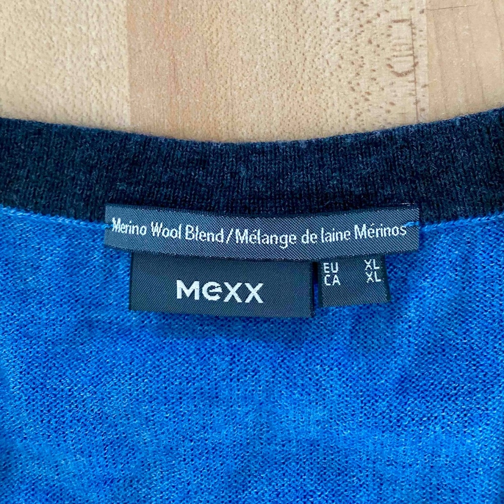 Mexx Merino Wool Blend Sweater Mens XL